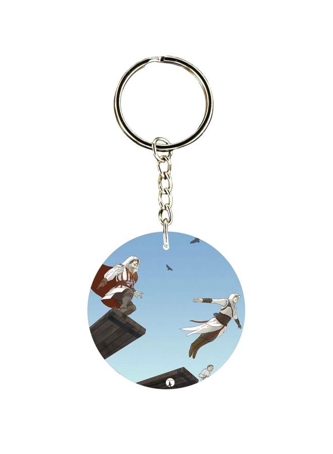 BP Assassin's Creed Video Game Printed Keychain 