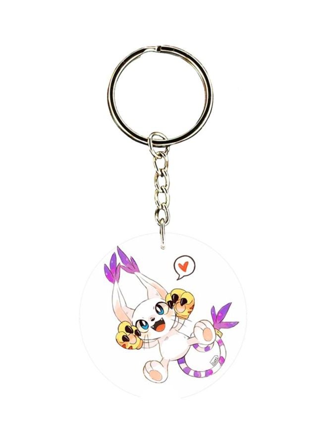 BP Digimon Anime Printed Keychain