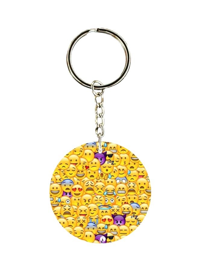 BP Emoji Printed Keychain