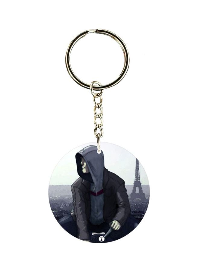 BP Assassins Creed Printed Keychain