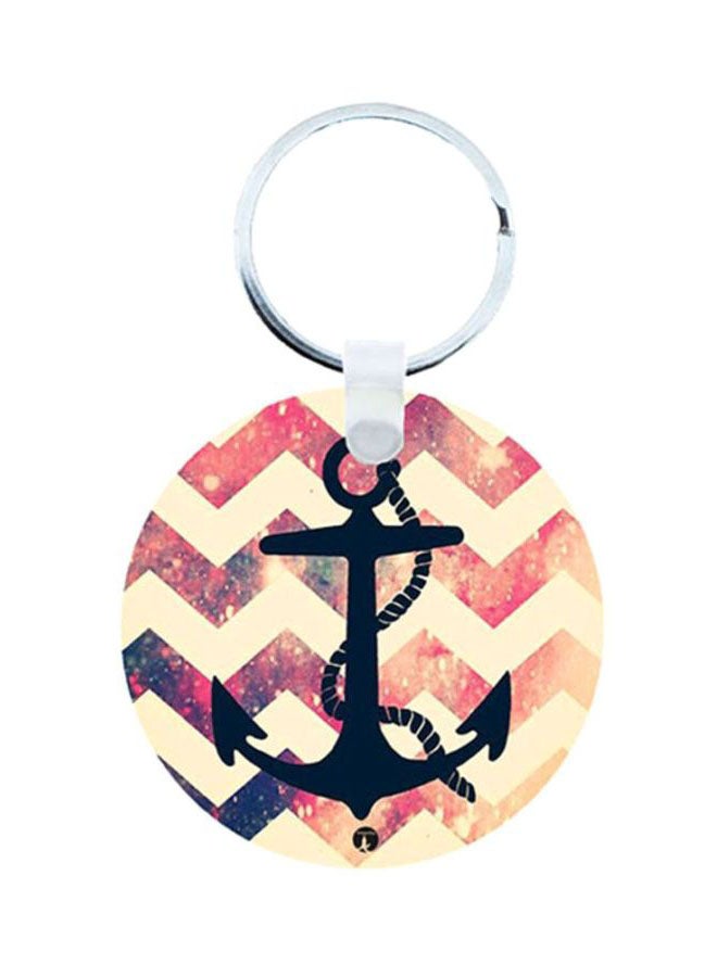 BP Anchor Printed Keychain