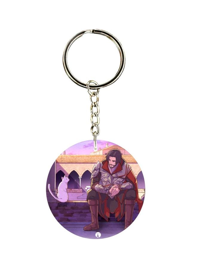 BP Assassin's Creed Double Side Printed Keychain