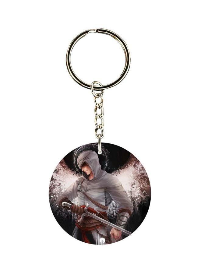 BP Assassins Creed Printed Plastic Keychain