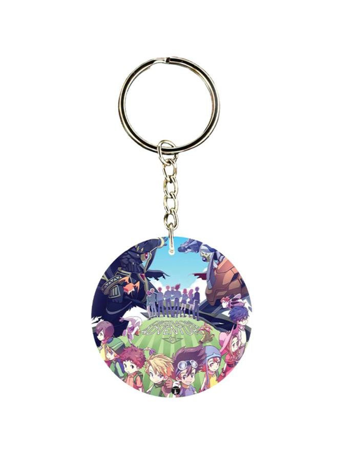 BP Anime Digimon Printed Keychain