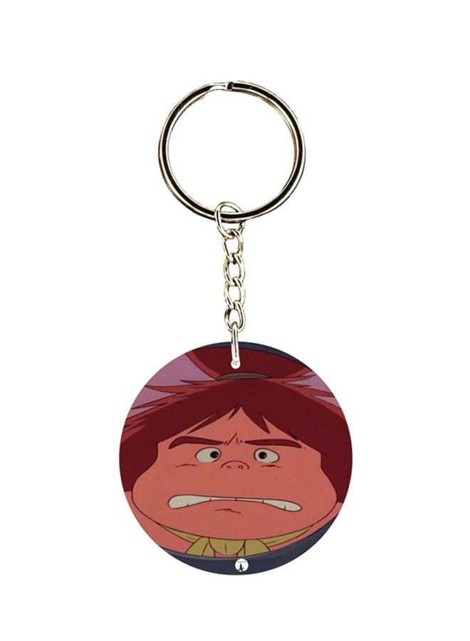 BP Adnan And Lina Anime Printed Keychain