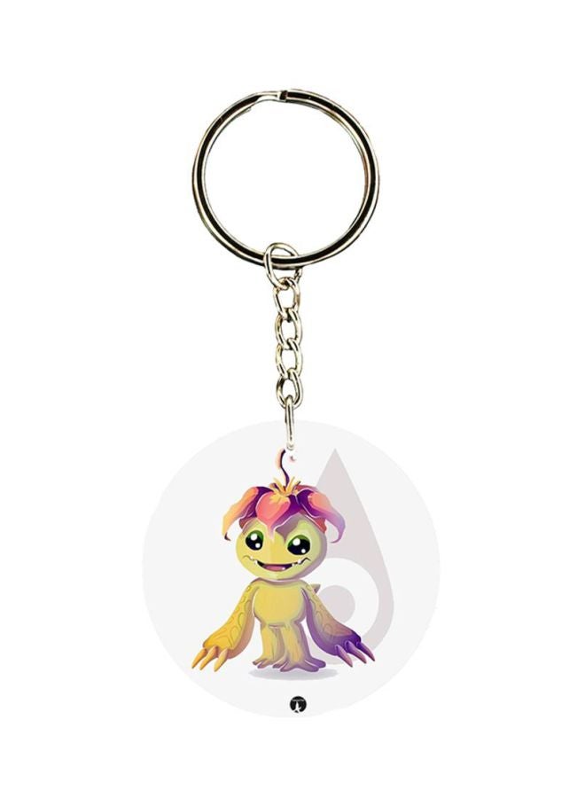 BP Anime Digimon Printed Keychain