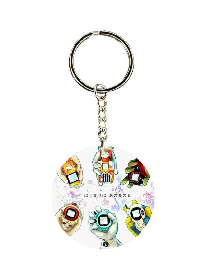 BP Digimon Anime Printed Keychain