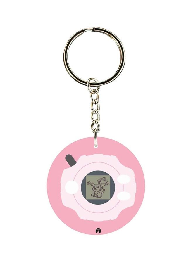 BP Anime Digimon Printed Plastic Keychain