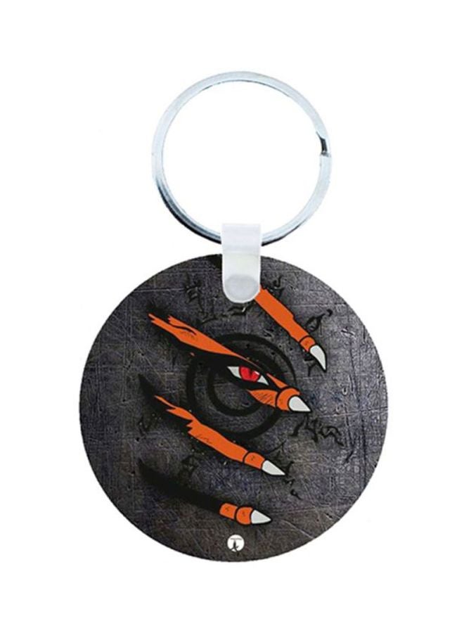 BP Naruto Printed Wooden Keychain