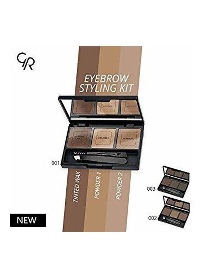 Golden Rose - Eyebrow Styling Kit 02 Ash - Image 1