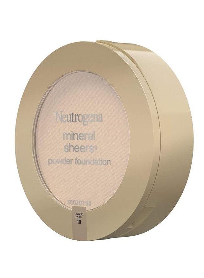 نيوتروجينا بودرة كريم أساس مضغوطة مانيرال شيرز حزمة من قطعتين عاجي كلاسيكي 10 - Image 3