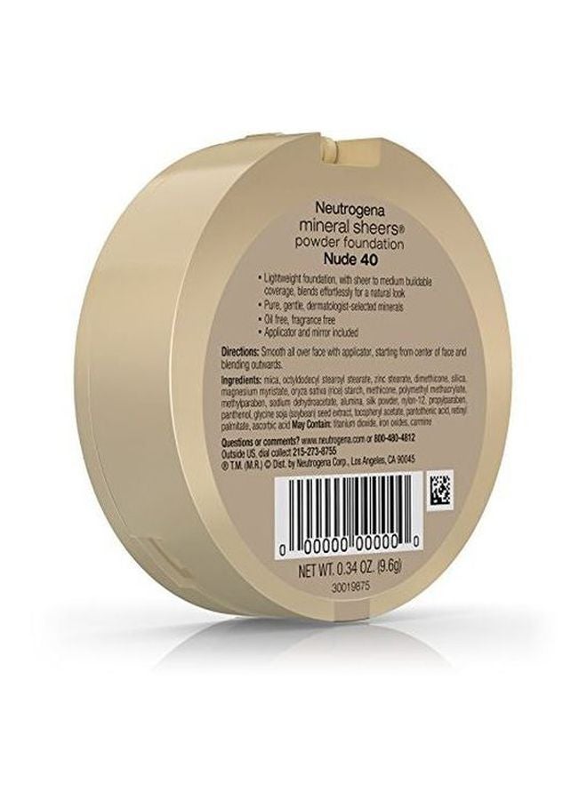 نيوتروجينا بودرة كريم أساس مضغوطة مانيرال شيرز حزمة من قطعتين عاجي كلاسيكي 10 - Image 2