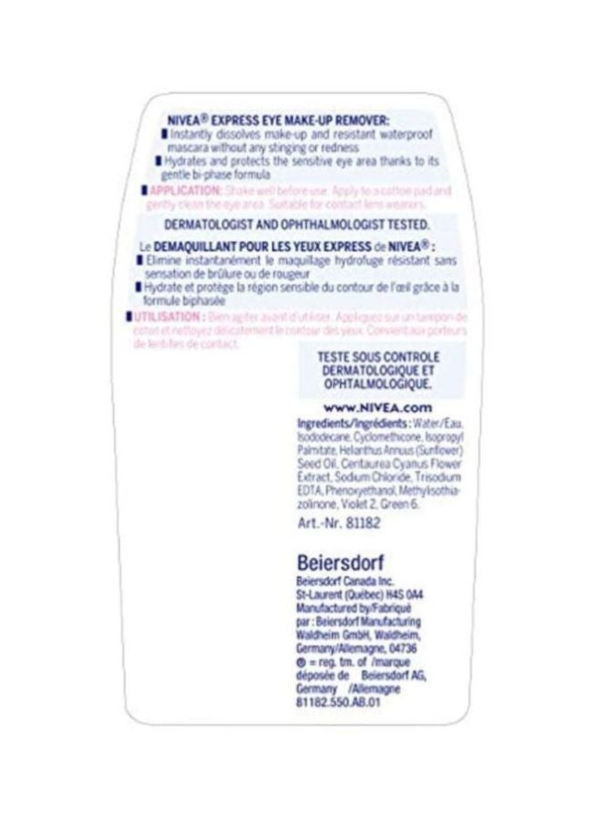 Nivea Express Eye Make-Up Remover Clear  - Image 3