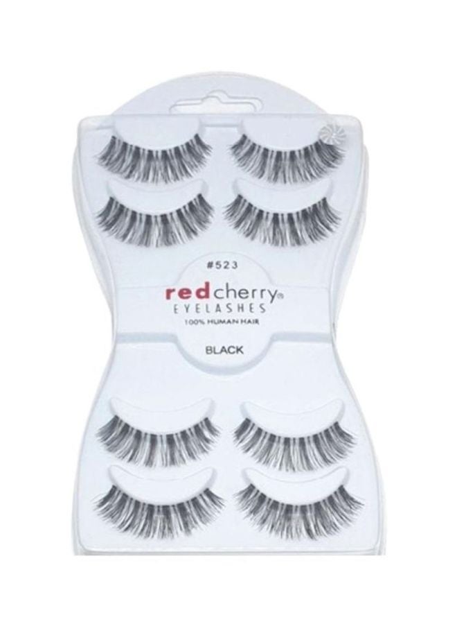 ريد تشيري مجموعة من 4 قطع رموش اصطناعية 523 - Image 1