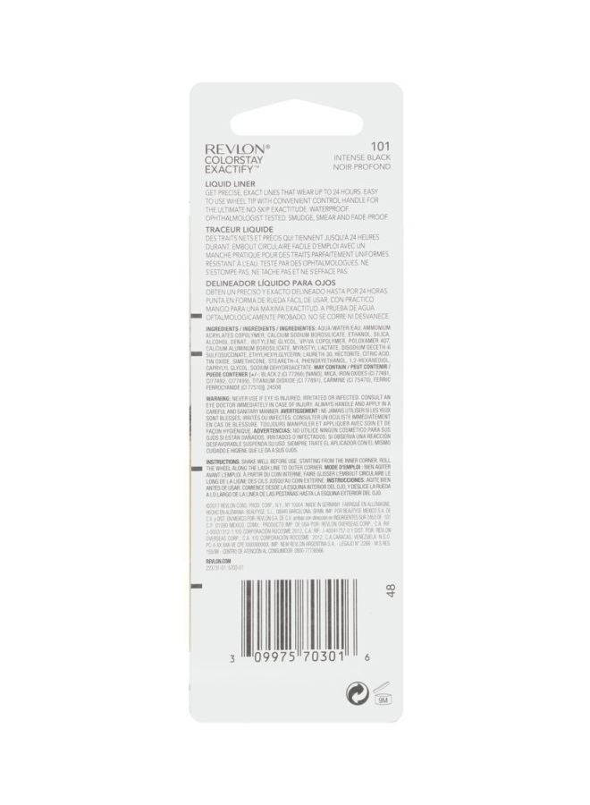 Revlon - ColorStay Exactify Liquid Liner Intense Black 101 - Image 1