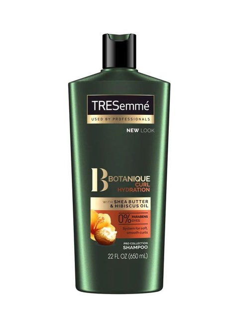 Botanique Curl Hydration Shampoo With Hibiscus Oil And Shea Butter 650ml
