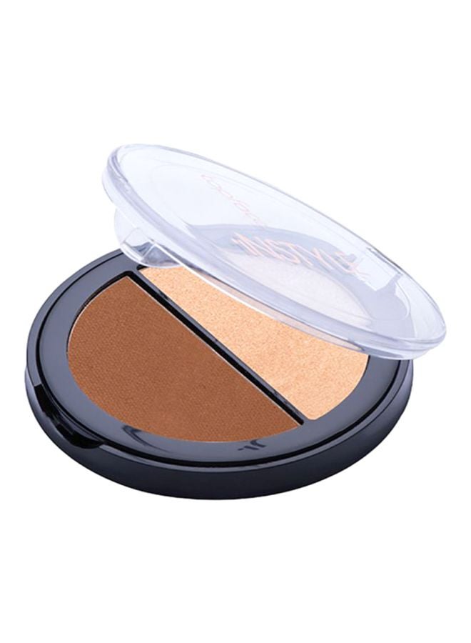 topface Instyle Contour And Highlighter 004 Beige/Brown  - Image 1