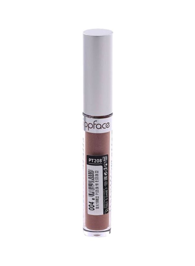 topface Metallic Matte Lip Paint 004 Pink  - Image 2
