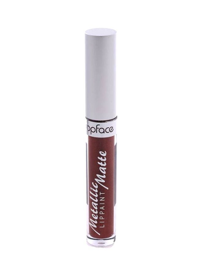 topface Metallic Matte Lip Paint 008 Red  - Image 1
