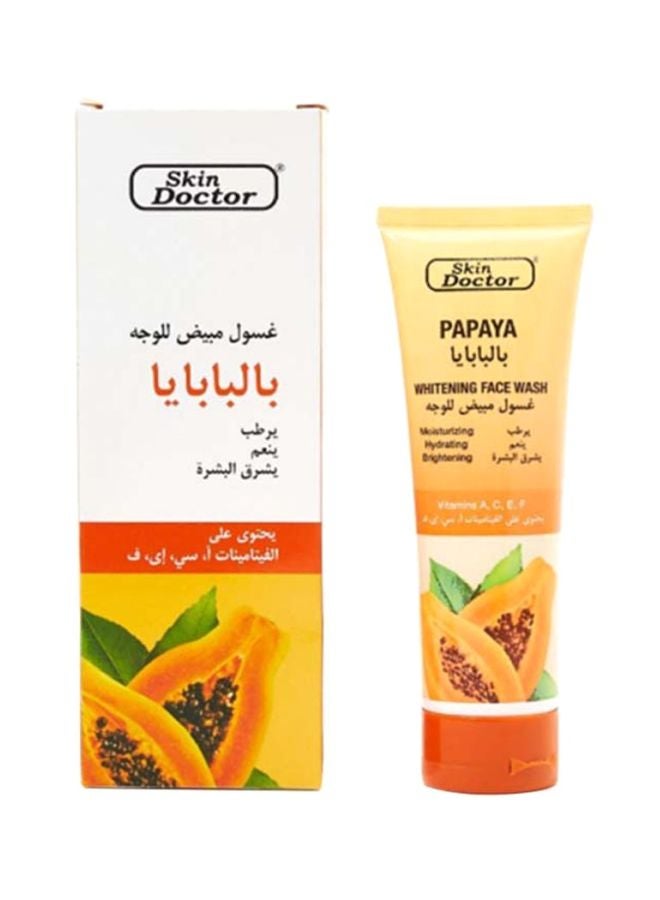 Skin Doctor Whitening Face Wash Papaya 125ml - Image 1
