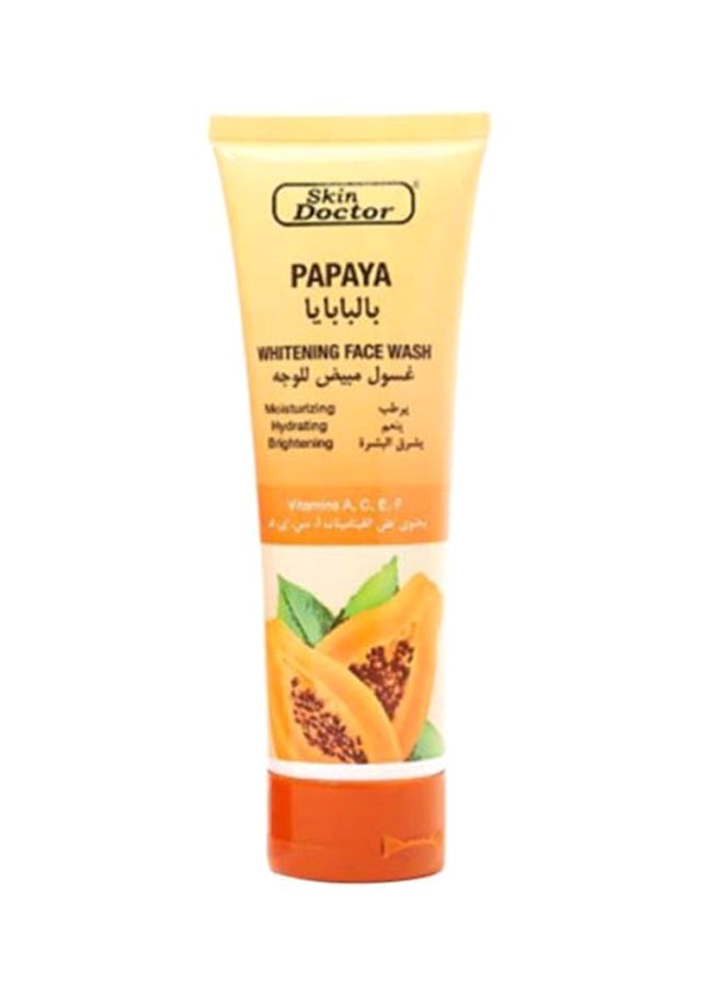 Skin Doctor Whitening Face Wash Papaya 125ml - Image 2