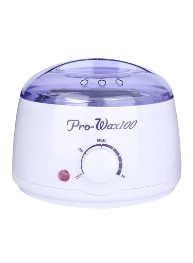 برو واكس 100 جهاز تسخين كهربائي إحترافي لشمع إزالة الشعر أبيض/أرجواني - Image 2