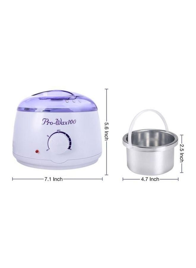 Pro-Wax100 - Hair Removal Wax Heater Purple/White - Image 1