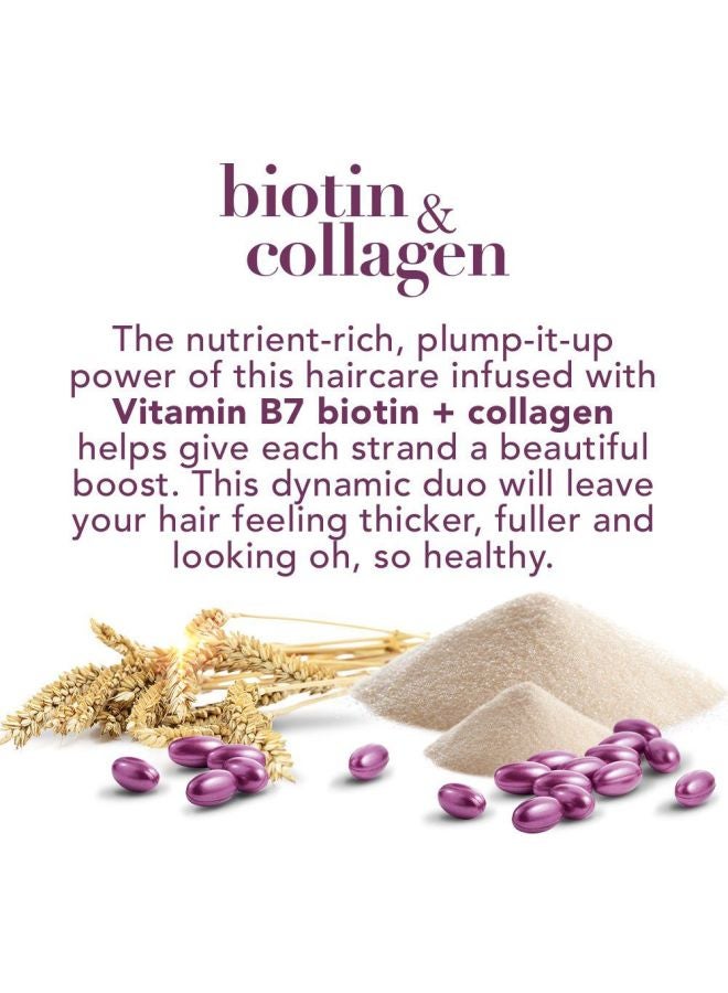 Ogx - Thick And Full Plus Biotin And Collagen Shampoo 385ml - Image 1