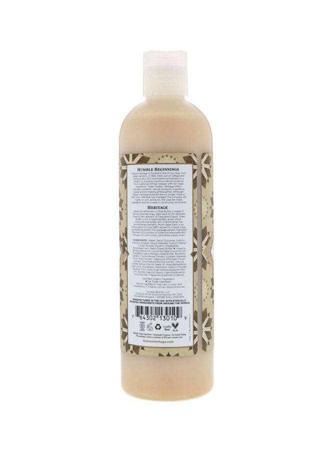 Nubian Heritage Raw Shea Butter Body Wash 384ml - Image 2