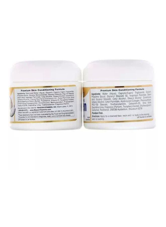 Mason Natural Coconut Oil With Collagen Beauty Cream 114grams - Image 2