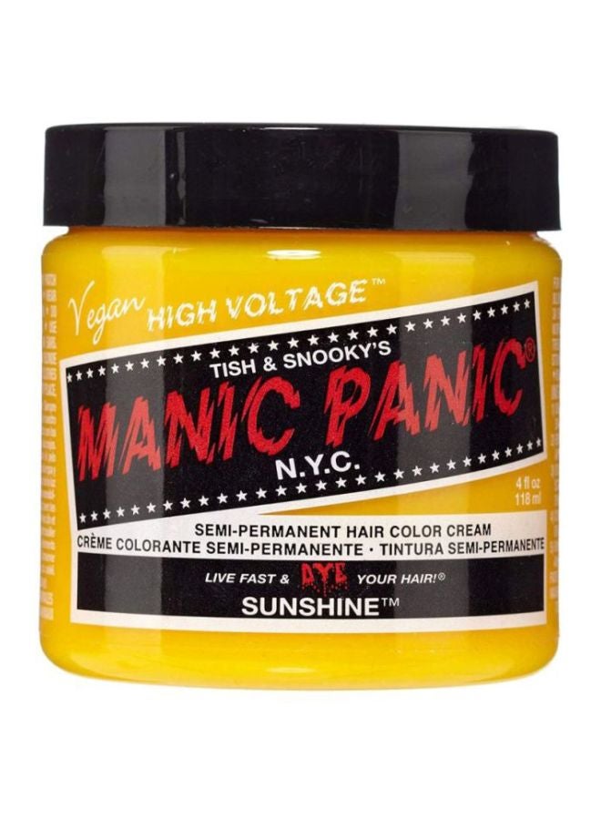 Manic Panic High  Semi-Permanent Hair Colour Creme Sunshine - Image 1
