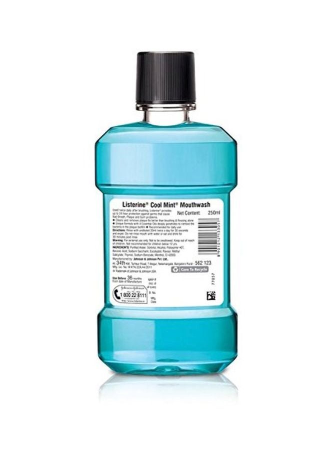 Listerine 2-Piece Cool Mint Mouthwash Set 2 x 250ml  - Image 3