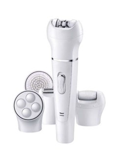 Kemei Electric Epilator And Heads Kit White/Silver  - Image 1