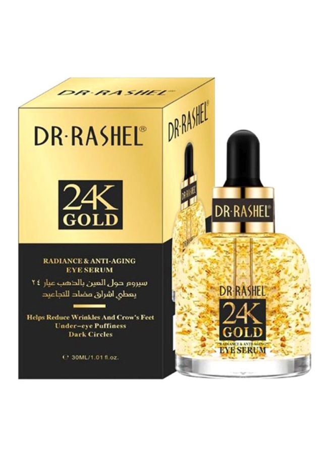 DR. RASHEL - 24K Gold Radiance And Anti-Aging Eye Serum Gold 30ml - Image 1