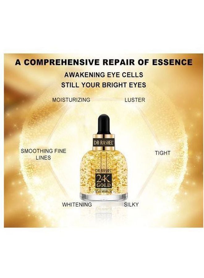 DR. RASHEL - 24K Gold Radiance And Anti-Aging Eye Serum Gold 30ml - Image 1
