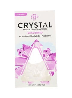 Crystal Unscented Mineral Deodorant Stone 140grams  - Image 1