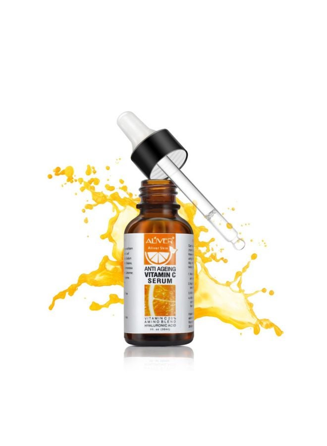 ALIVER Anti Ageing Vitamin-C Face Serum 30ml - Image 3