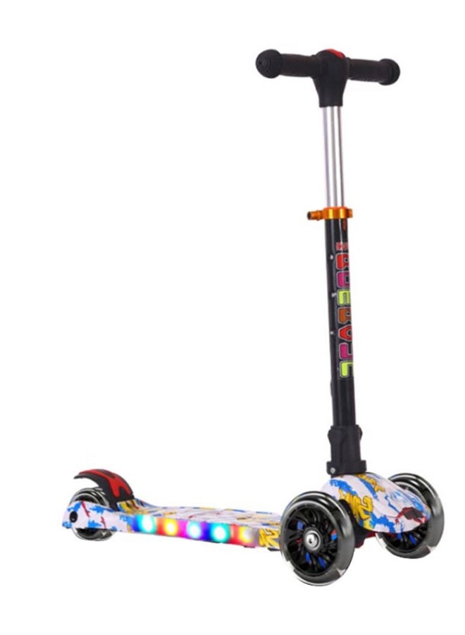 Cool Baby 3 Wheel Scooter With Light And Music Multicolour - Image 2