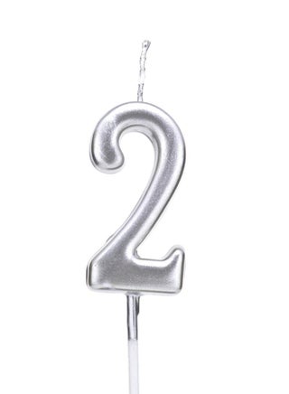 Number 2 Happy Birthday Candle 2 x 4cm - v1599041737/N20674339A_1