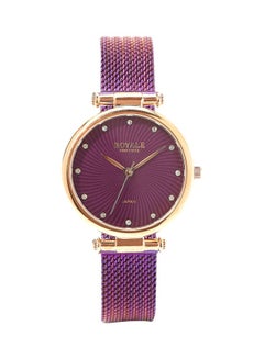 Girls' Executive Analog Watch RE071K - 32 mm - Purple