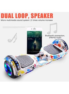Cool Baby Electric Hoverboard Self Balancing Scooter With Lights  - Image 3