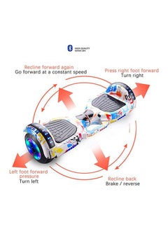 Cool Baby Electric Hoverboard Self Balancing Scooter With Lights  - Image 2