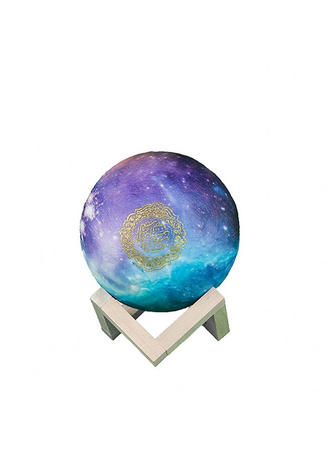 Moon Lamp Quran Speaker With Remote And USB Cable Multicolour - Image 1