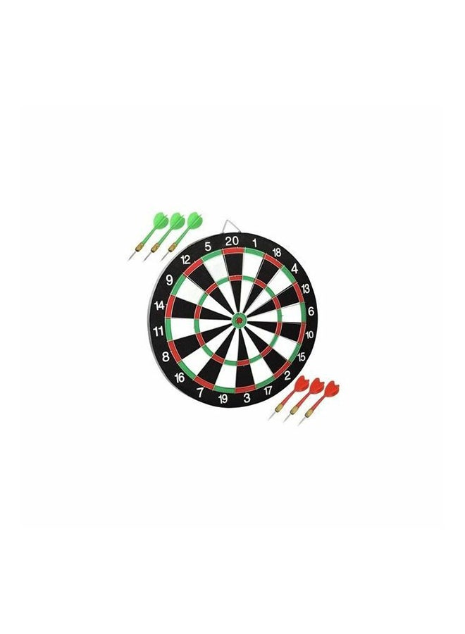 7-Piece Dart Board Game Set 17inch - Image 1
