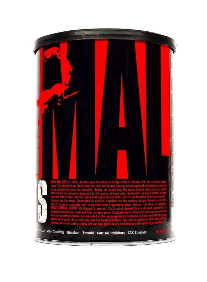 UNIVERSAL NUTRITION Animal Cuts, Ripped Peeled, 42 Packs  - Image 2