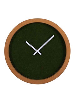 PAN emirates Wood Analog Wall Clock Brown/Beige 25.5x4.5cm  - Image 1