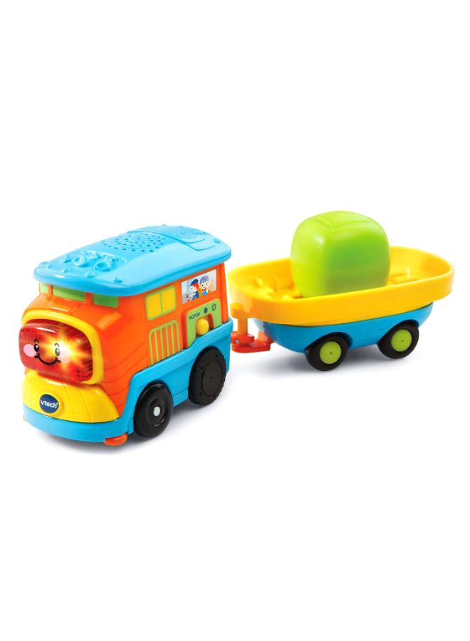 vtech Go Go Smart Wheels Motorized Freight Train With Cargo Car Multicolour - Image 3