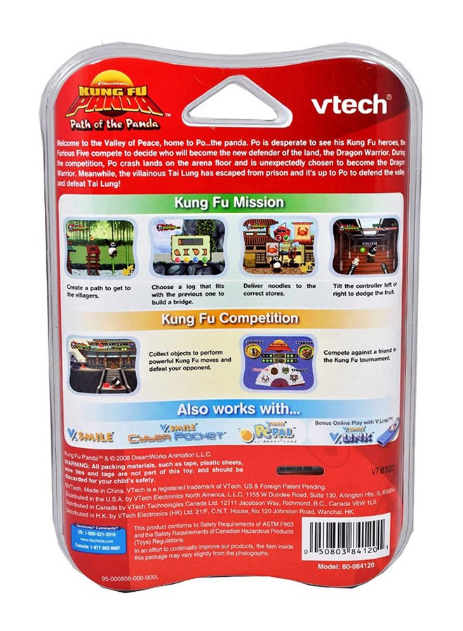 vtech - V.Smile V-Motion Kung Fu Panda Learning Game 80-084120 - Image 1