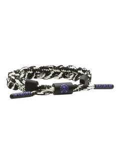 Rastaclat Duo Tone Braided Men Bracelet Free Size 
