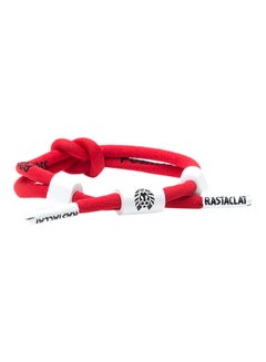 Rastaclat Positive Vibes Knotted Men Bracelet Free Size  - Image 2